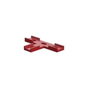 Picture of T-shaped lug, red