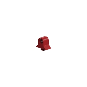 Picture of Reed contact and cable clamp, red