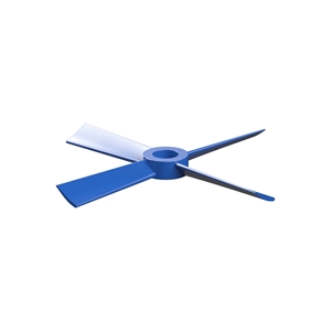 Picture of 4-blade propeller, blue
