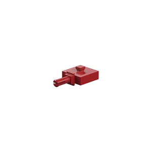 Picture of Wheel axle, red