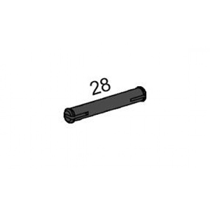 Picture of V-Axle 4x28, black