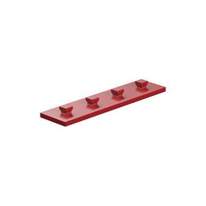 Picture of Mounting plate 15x60, red