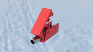 Picture of Flat Plug Red (clasp)