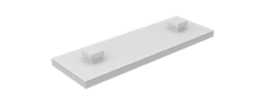 Picture of Building plate 15x45 gray-white