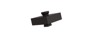 Picture of Building block 5 with 2 pins black