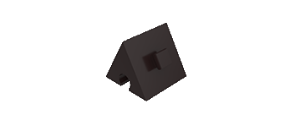 Picture of Angle block 60° black